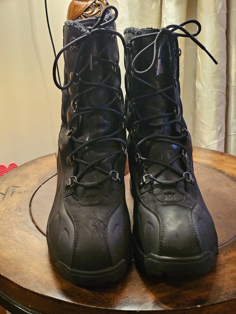 Men's Black Helly Hansen Lace-Up Winter Boots